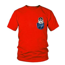 Load image into Gallery viewer, Husky Dog T-Shirt Men
