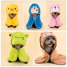 Load image into Gallery viewer, Cute Animal-Themed Pet Bathrobe
