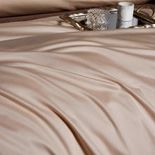 Load image into Gallery viewer, Leila Kilim Beige Embroidered Edge Egyptian Cotton Duvet Cover Set
