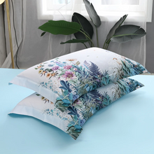 Load image into Gallery viewer, Gianna Light Gray Egyptian Cotton Duvet Cover Set
