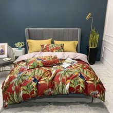 Load image into Gallery viewer, Kayla Botanical Egyptian Cotton Duvet Cover Set

