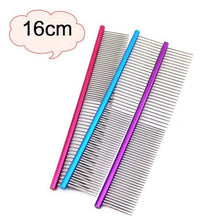 Load image into Gallery viewer, Professional Steel Grooming Comb
