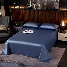Load image into Gallery viewer, Lakibia Navy Blue Silky Soft Egyptian Cotton Bedding Set
