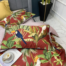 Load image into Gallery viewer, Kayla Botanical Egyptian Cotton Duvet Cover Set
