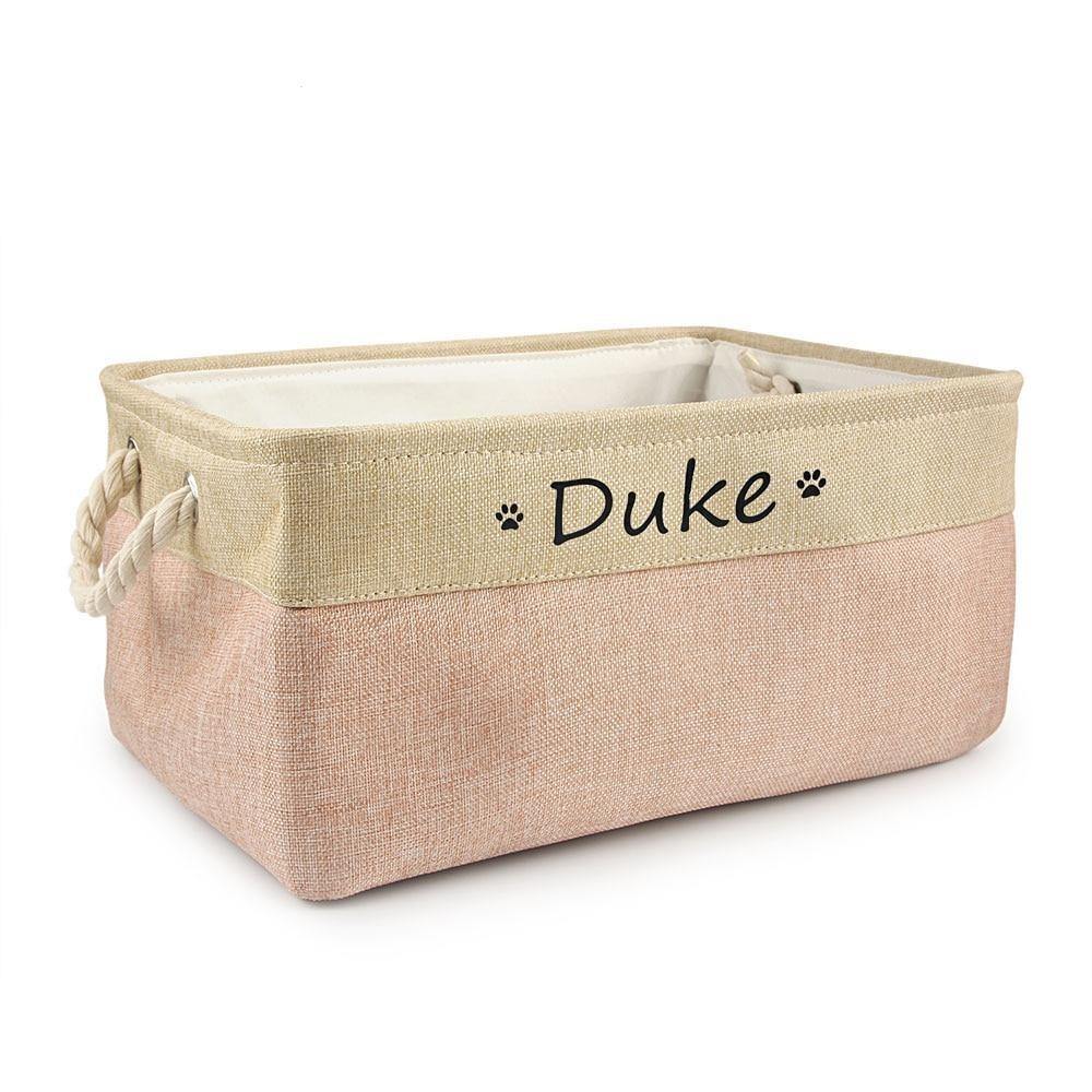 Custom Wide Pet Toy Basket
