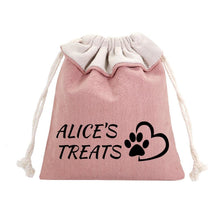 Load image into Gallery viewer, Personalized Custom Portable Dog Treat Snack Bags
