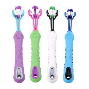 Three Sided Toothbrush Tool