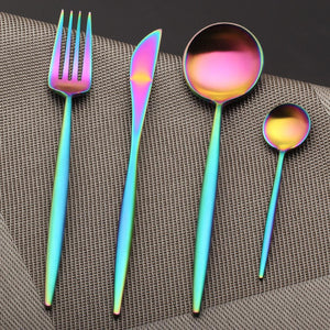 Arya Iridescent Cutlery Set