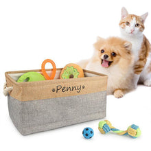 Load image into Gallery viewer, Custom Wide Pet Toy Basket
