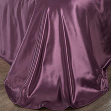 Load image into Gallery viewer, Eloise Japanese Violet Luxury Pure Mulberry Silk Bedding Set
