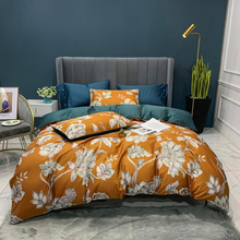 Charger l&#39;image dans la galerie, Alba Floral Ultra Soft Egyptian Cotton Duvet Cover Set

