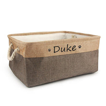 Load image into Gallery viewer, Custom Wide Pet Toy Basket
