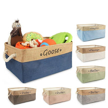 Load image into Gallery viewer, Custom Wide Pet Toy Basket
