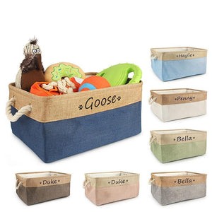 Custom Wide Pet Toy Basket