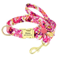 Load image into Gallery viewer, Personalized Flower Bowknot Set
