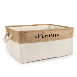 Custom Wide Pet Toy Basket