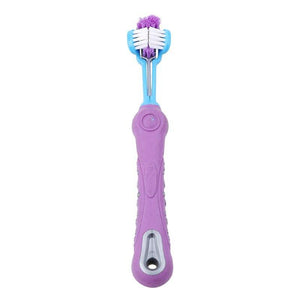 Three Sided Toothbrush Tool