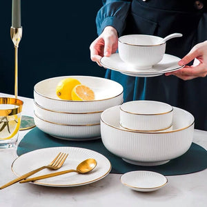 Ocula White Luxury Dinnerware Set