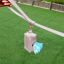 Load image into Gallery viewer, Personalized Dog Garbage Bag and Leash Set
