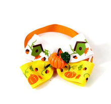 Load image into Gallery viewer, Pet Pumpkin Bow Tie
