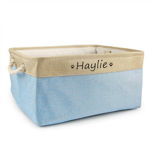 Custom Wide Pet Toy Basket
