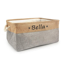 Load image into Gallery viewer, Custom Wide Pet Toy Basket
