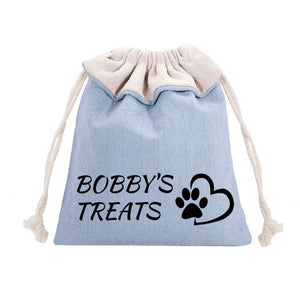 Personalized Custom Portable Dog Treat Snack Bags