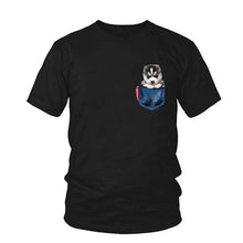 Load image into Gallery viewer, Husky Dog T-Shirt Men
