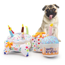 Charger l&#39;image dans la galerie, Birthday Ultimate Plush Chew Dog Toys
