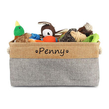 Load image into Gallery viewer, Custom Wide Pet Toy Basket
