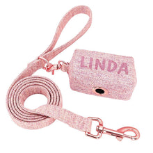 Load image into Gallery viewer, Personalized Dog Garbage Bag and Leash Set
