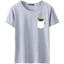 Load image into Gallery viewer, Dog-In-Pocket T-Shirt for Men
