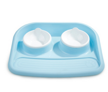 Load image into Gallery viewer, Double Bowl Plastic Feeder
