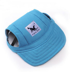 Basic Colorful Dog Sun Protection Baseball Cap