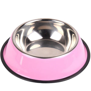 Multicolored Dog Bowls