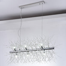 Charger l&#39;image dans la galerie, Alice Dandelion Double-Sided Rectangle Crystal Chandelier
