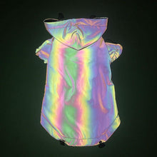 Load image into Gallery viewer, Flashy Glossy Dog Hoodie Waterproof Jacket
