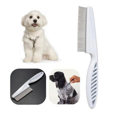 Load image into Gallery viewer, Cat Dog Flea Protection Comb Brush Fur Remover
