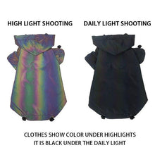 Load image into Gallery viewer, Flashy Glossy Dog Hoodie Waterproof Jacket
