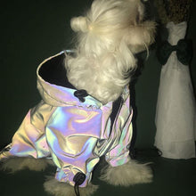 Load image into Gallery viewer, Flashy Glossy Dog Hoodie Waterproof Jacket
