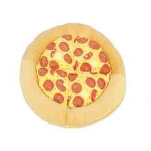 Load image into Gallery viewer, Pet Plush Toy Squeaky Pizza Pie
