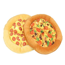 Load image into Gallery viewer, Pet Plush Toy Squeaky Pizza Pie
