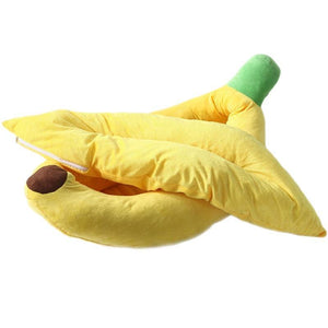 Banana Dog Bed