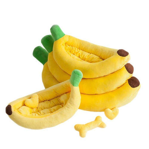 Banana Dog Bed