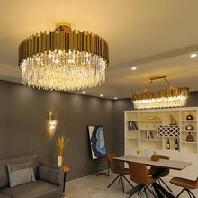 Charger l&#39;image dans la galerie, Adorjan Crystal Chandelier
