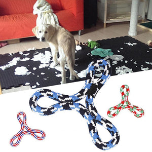 Braided Durable Dog Frisbee