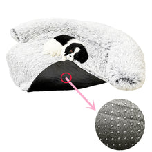 Load image into Gallery viewer, Washable Pet Sofa Couch Dog Bed Calming Blanket Bed
