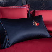 Load image into Gallery viewer, Clennet Luxury Egyptian Cotton Embroidery Duvet Cover Set
