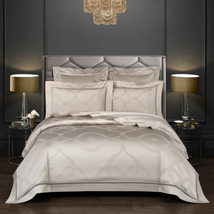 Avida Egyptian Cotton Vintage Jacquard Duvet Cover set