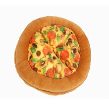 Load image into Gallery viewer, Pet Plush Toy Squeaky Pizza Pie
